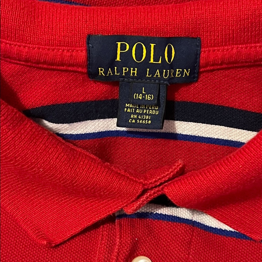 Ralph Lauren Striped Polo - Picture 3 of 3